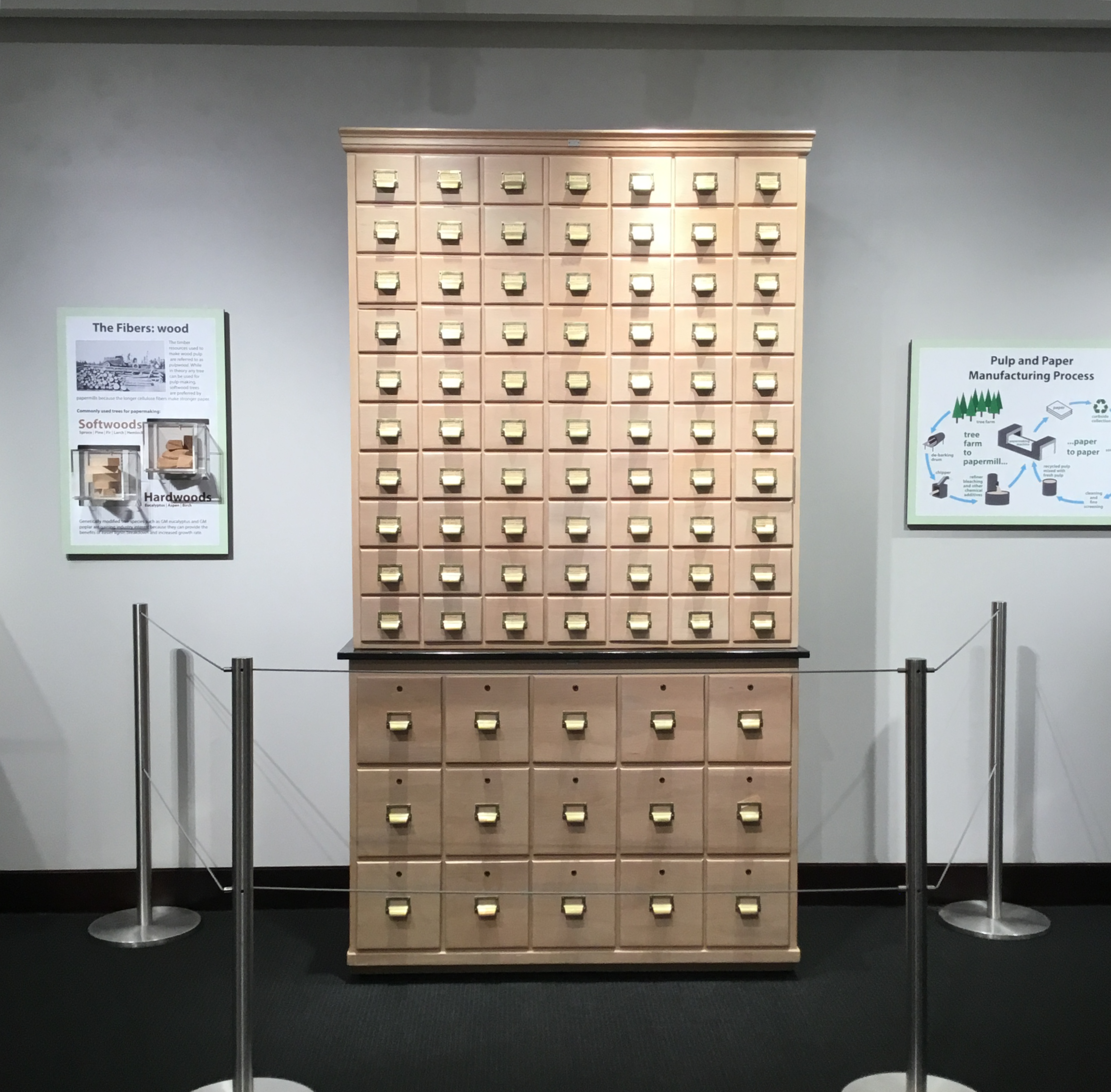 cabinet with documents