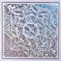 Silver and white layers paper cuts