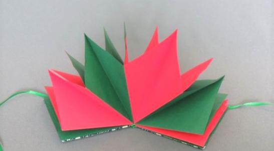 folded paper