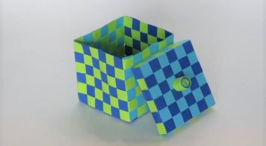 paper woven box